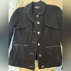 A/X Armani Exchange Black Utility Jacket